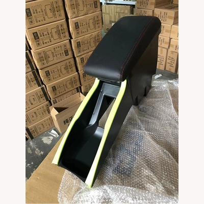 Armrest box — special hand-held box modification - fruit-green-channel-version-armrest-box-black-red-line