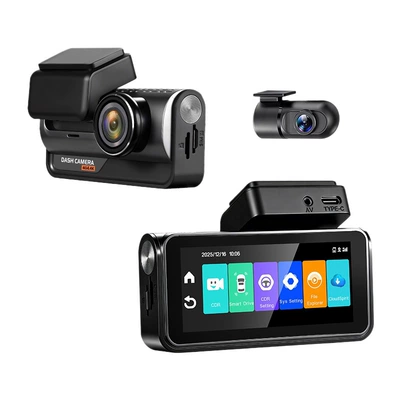 Model HD 4K+4G Dash Cam: Driving recorder