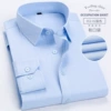 Light blue long -sleeved oblique lines have pockets