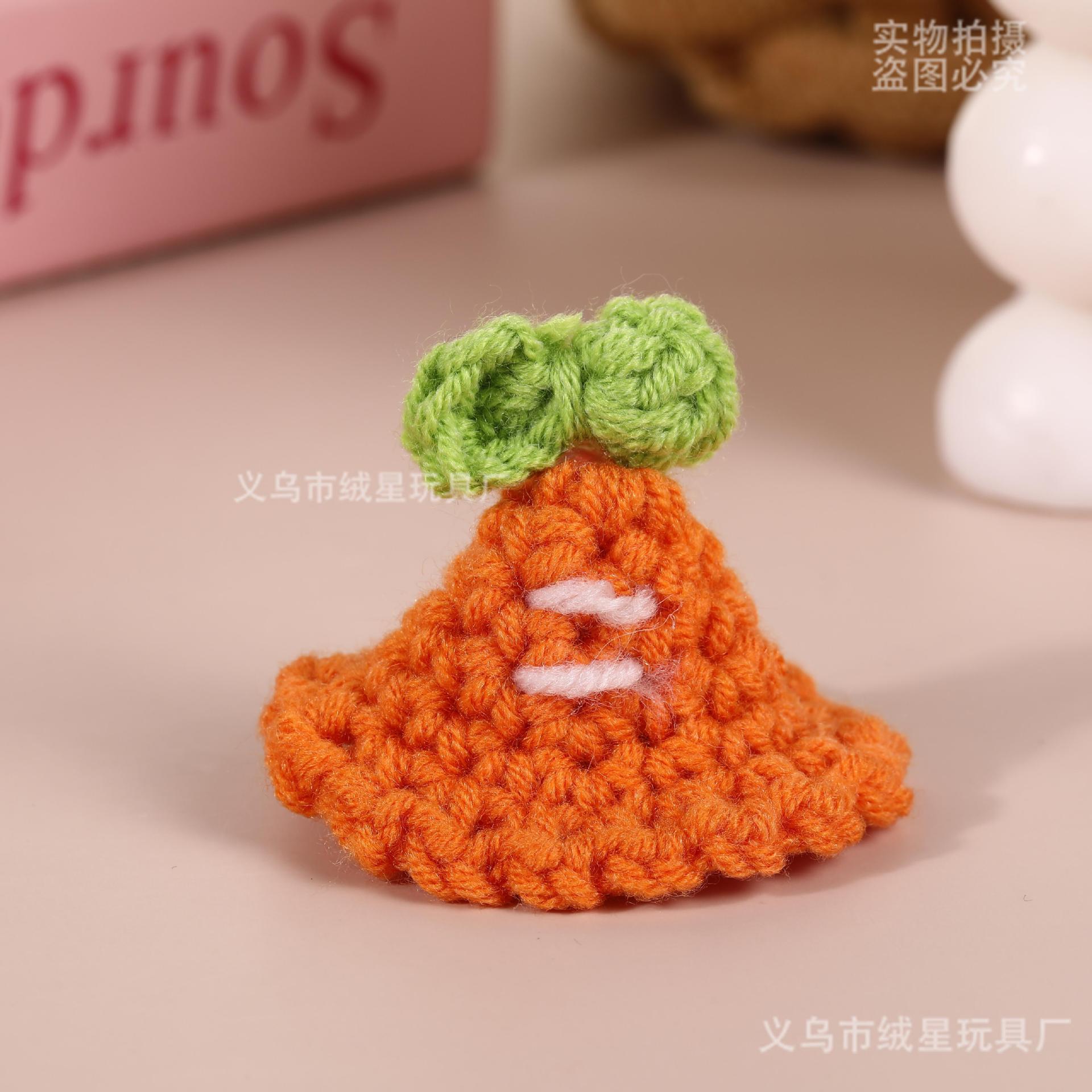 RX105 Crochet Hat-Carrot