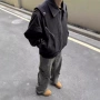 宽松春秋季男女美式夹克