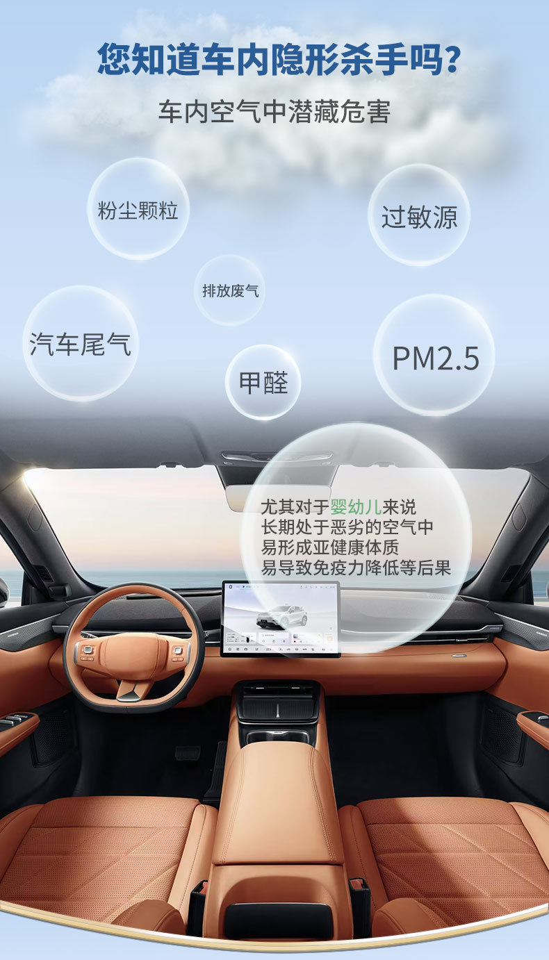 Fulisheng Fragrance Air Freshener is compatible with WENJIE and is available in stock. It is a high-quality nano-silver activated carbon multi-effect fragrance air conditioning filter