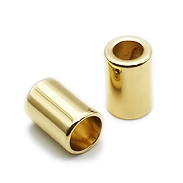 DIY锌合金光身通孔金属吊钟 外套饰品配件绳头扣 毛呢大衣止滑扣