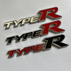 適用於改裝金屬專用車貼 TYPER車標思域飛度凌派思鉑睿XRV繽智