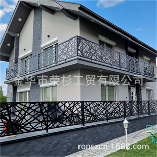 Laser cutting courtyard wall fence balcony guardrail galvanized sheet decorative background wall partition hollow screen
