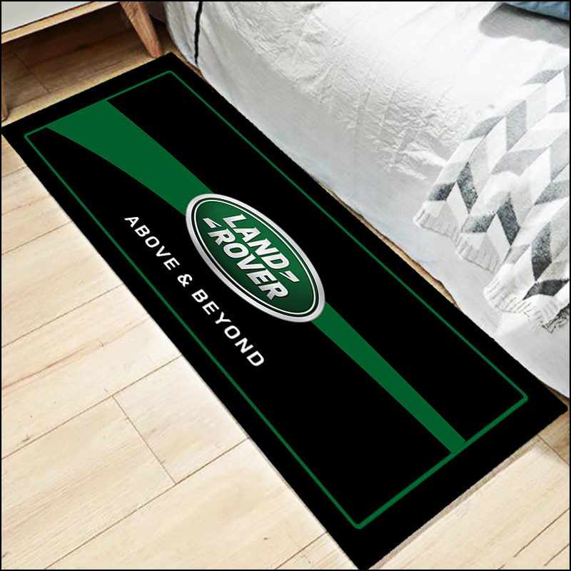 Nordic Style Dirt-Resistant and Dust-Proof Motorcycle Mat, Club Water-Absorbent Quick-Drying Foot Mat, Racing Parking Wear-Resistant Protective Mat