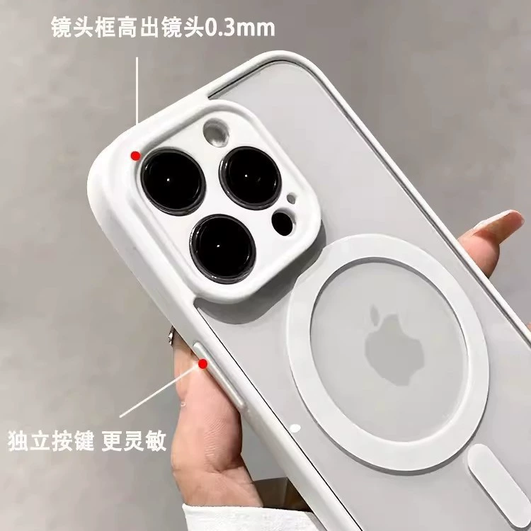 Чехол для телефона из силикона с акриловым покрытием совместимый с Apple, iPhone 14, iphone