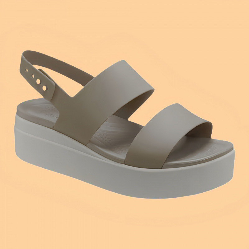 Kajia Brooklyn Lightweight Sandals, Height-Increasing Sandals, Wedge Heels, Thick-Soled Platform Women's Shoes, Commuter Clogs