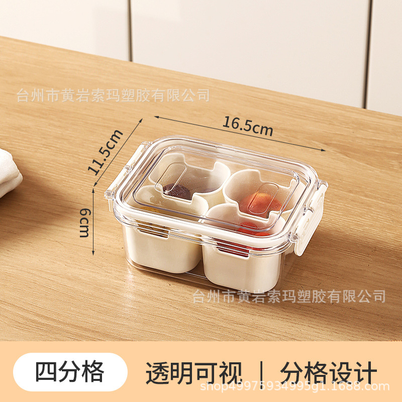 Caja organizadora mágica para almacenamiento, almacenamiento sellado para refrigerador, caja de plástico transparente de calidad alimentaria para el hogar, específica para cocina. image 26