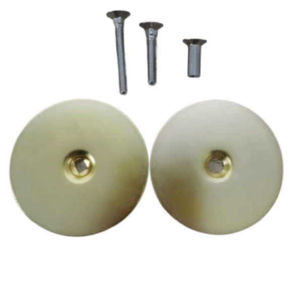 1 set of gold/diameter 67MM hole plugs (with 2 screws + nuts of different sizes))