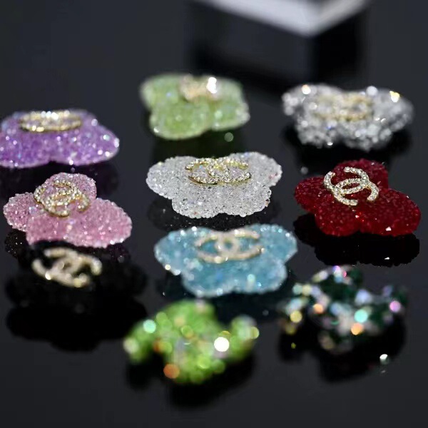 Soft Sugar Butterfly Single-sided with Label LOGO Straight Hole Butterfly DIY Mobile Phone Chain Beaded Bag Car Pendant With