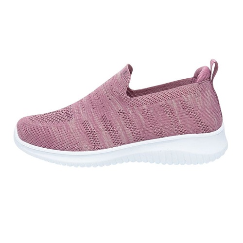 Pull-back mom shoes, one-step women's shoes, sports shoes, summer breathable walking shoes for middle-aged and elderly people, soft-soled old Beijing cloth shoes