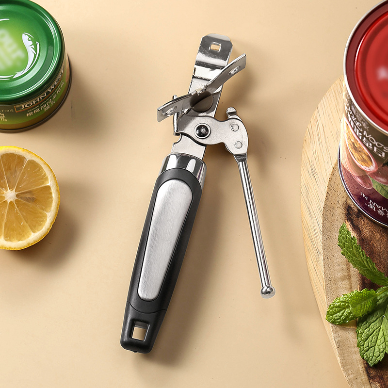 Canner Cross-border E-commerce 2-in-1 Manual Stainless Steel Can Opener Multifunctional Home Kitchen Can Opening Tool