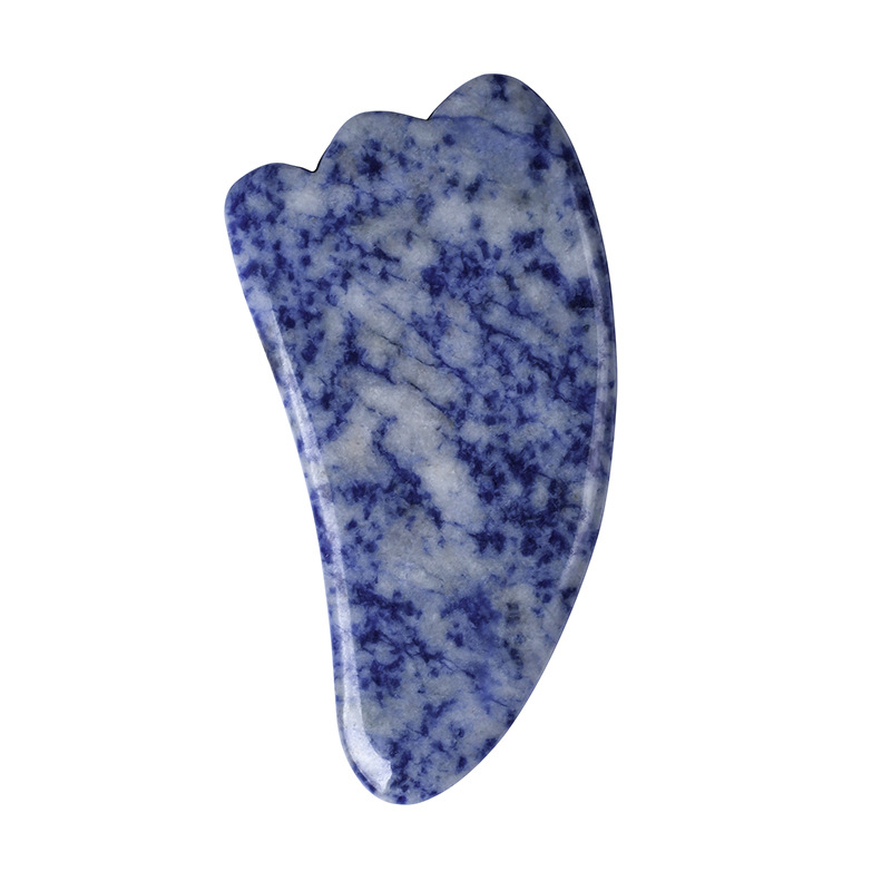 メーカースポット卸売り自然玉羊角スクレーパー水晶顔マッサージローラー粉晶原石ダイヤルシート