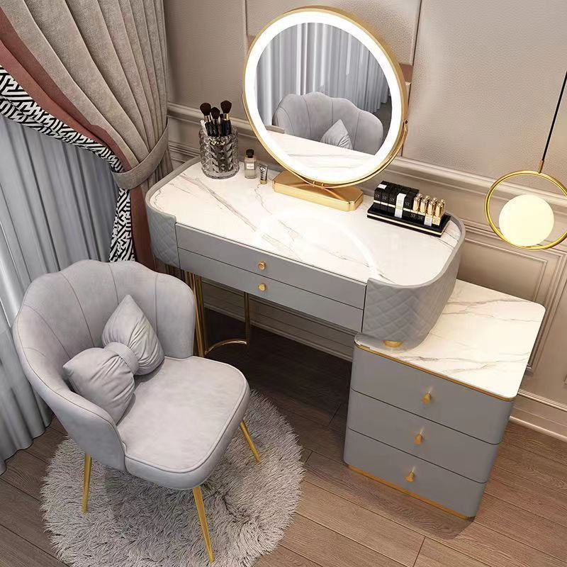 그레이 골드 다리 [화이트 U/V 보드 테이블 상판]