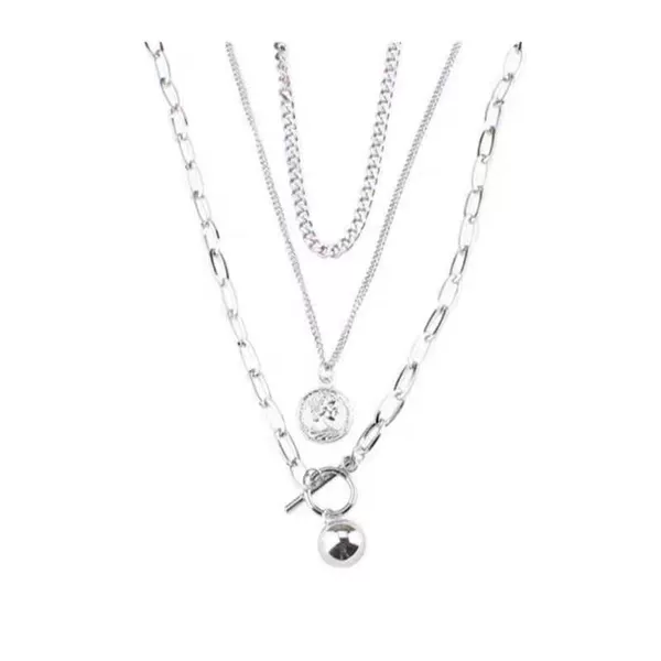 Set stainless steel, necklace