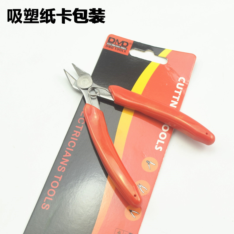 KM-037电子DIY不锈钢斜嘴钳 170电子钳水口钳 钢丝指尖陀螺剪钳