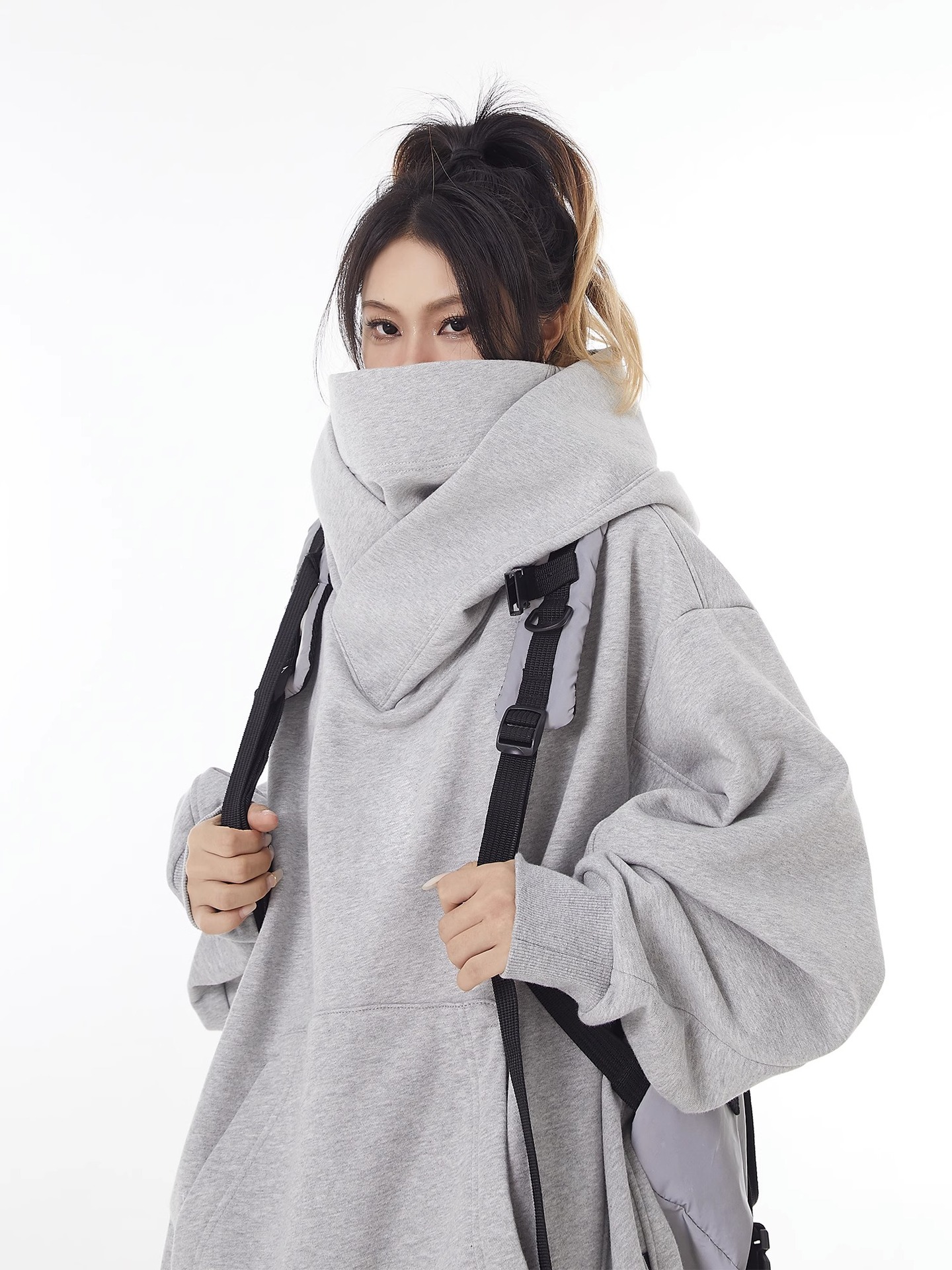 Club de algodón pesado con capucha suéter para hombres y mujeres pareja de otoño e invierno Nueva suelta engrosada forro polar cálido top