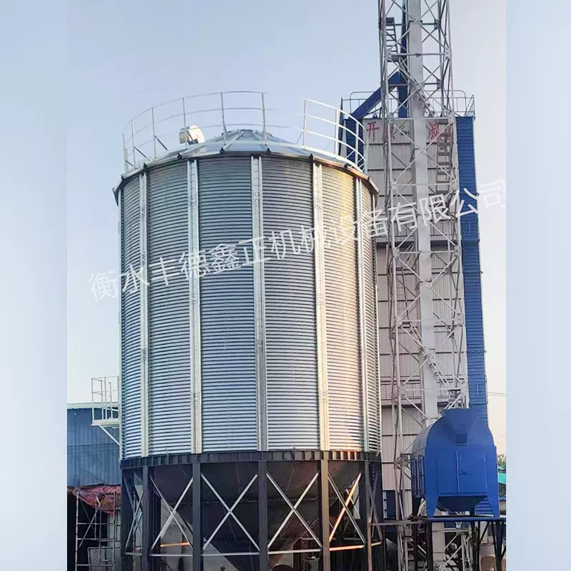 600吨钢板粮仓源头厂家粮库用可拆卸密封好