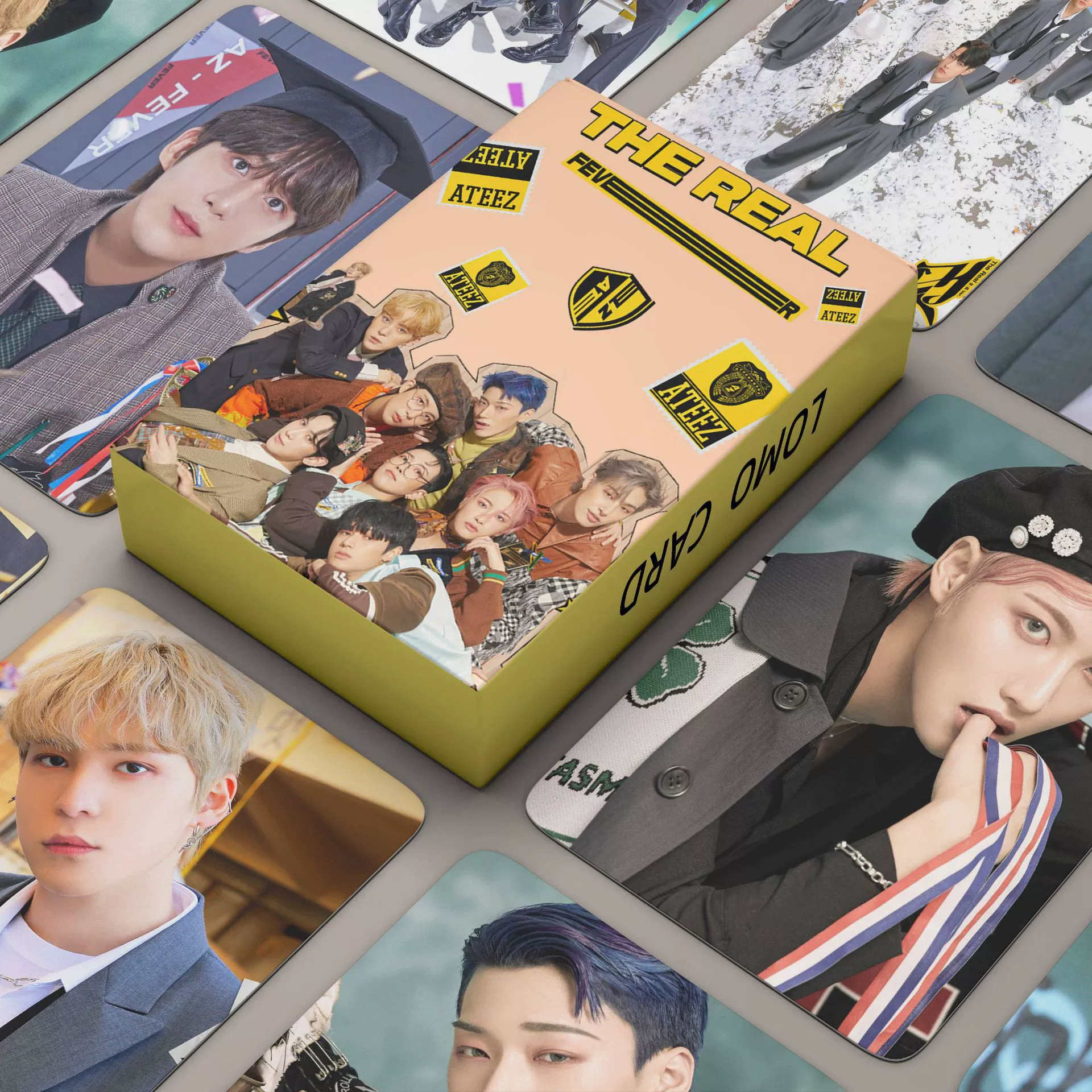 Пятнистая чернила дважды Ive Stray Kids Маленькая карточка Карточка периферийная карточка Lomo Маленькая карточка