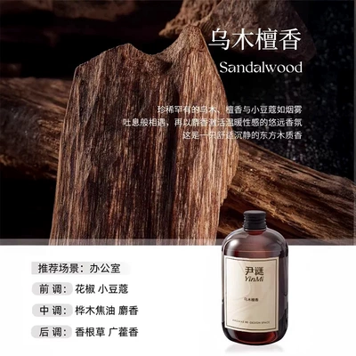 for Hotels, Home Humidifiers, Perfplant seat - single-bottle-500ml-upon-receiptcomes-with-reeds-ebony-sandalwood-gentle-and-delicate-woody-fragrance