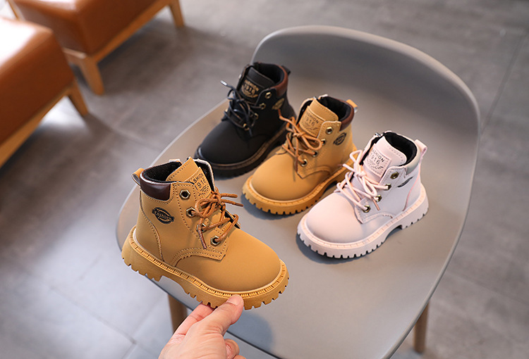 Boys' Martin 2023 Korean Edition Autumn New Walk Short Boots Small, Medium, and Large Children's Soft_voghion.com