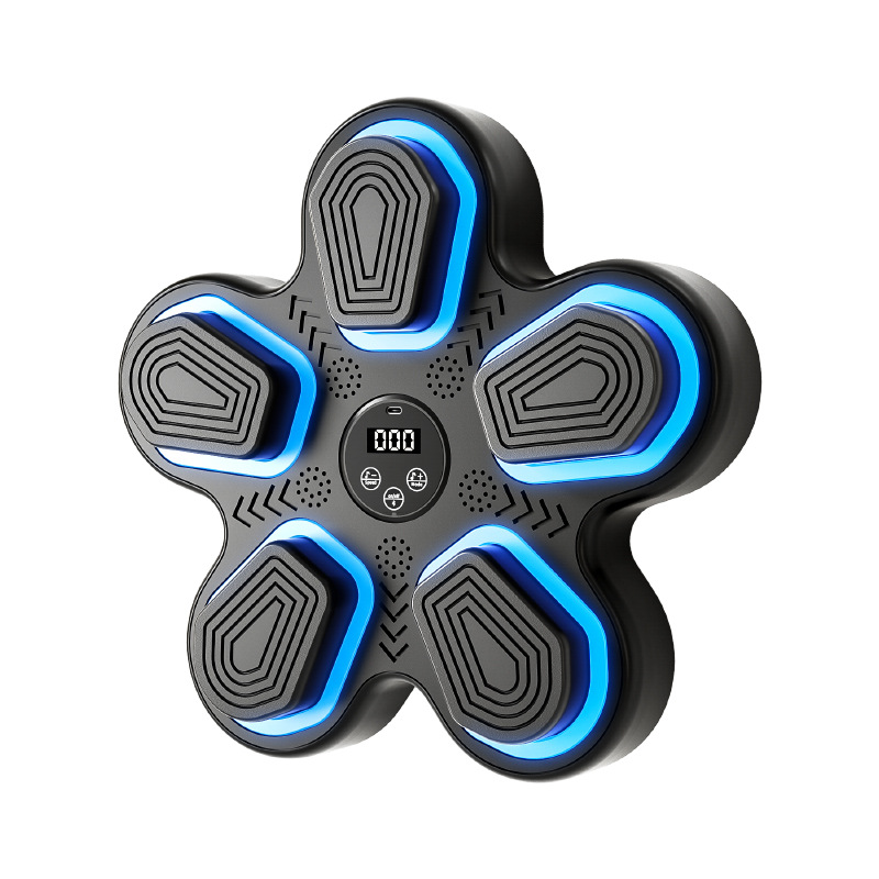 Sınır ötesi yükseltilmiş Bluetooth müzikli boks hedefi boks makinesi ev fitness ekipmanı boks duvar hedefi boks antrenman ekipmanı