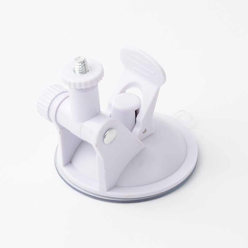 Soporte base de cabeza de tornillo de alto brillo blanco base de ventosa de punto de fábrica 70MM
