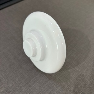 Source Factory 95 Alumina Ceramic Insulator Porcelain Piece Ufo-Shaped Special-Shaped Surface Glazed Smooth Ceramic