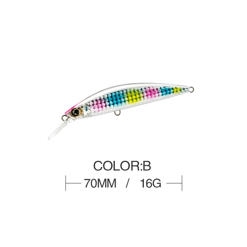 13 Colors Shallow Diving Minnow Lures Sinking Hard Baits Fresh Water Bass Swimbait Tackle Gear