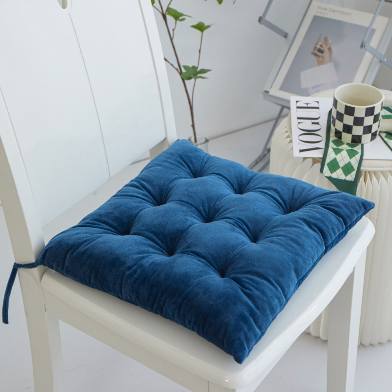 坐垫-素简深蓝