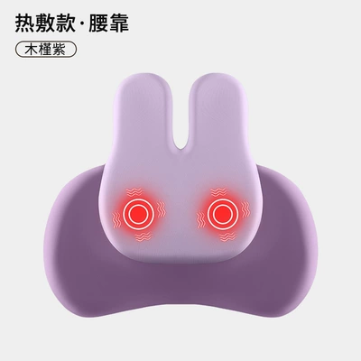 Waist support, Space Memory Foam Seat, Neck - hibiscus-purple-top-edition-massage-heating-single-lumbar-support