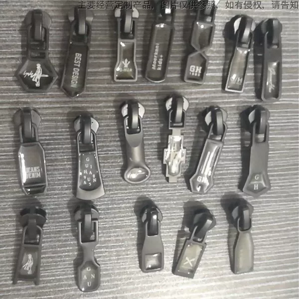 Outdoor Equipment Nylon Resin Drop Plastic Pull Tab Reverse Wear Transparent Injection Zipper Puller Chaohuan