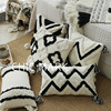 Scandinavian pillow, pillowcase, decorations, boho style, India
