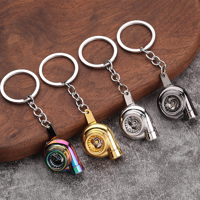 Creative Metal Keychain Turbo Gear Wheel Hub Brake Disc Shock Absorber Car Keychain Pendant Wholesale Order Creative Metal Keychain Turbo Gear Wheel Hub Brake Disc Shock Absorber Car Keychain Pendant Wholesale Order