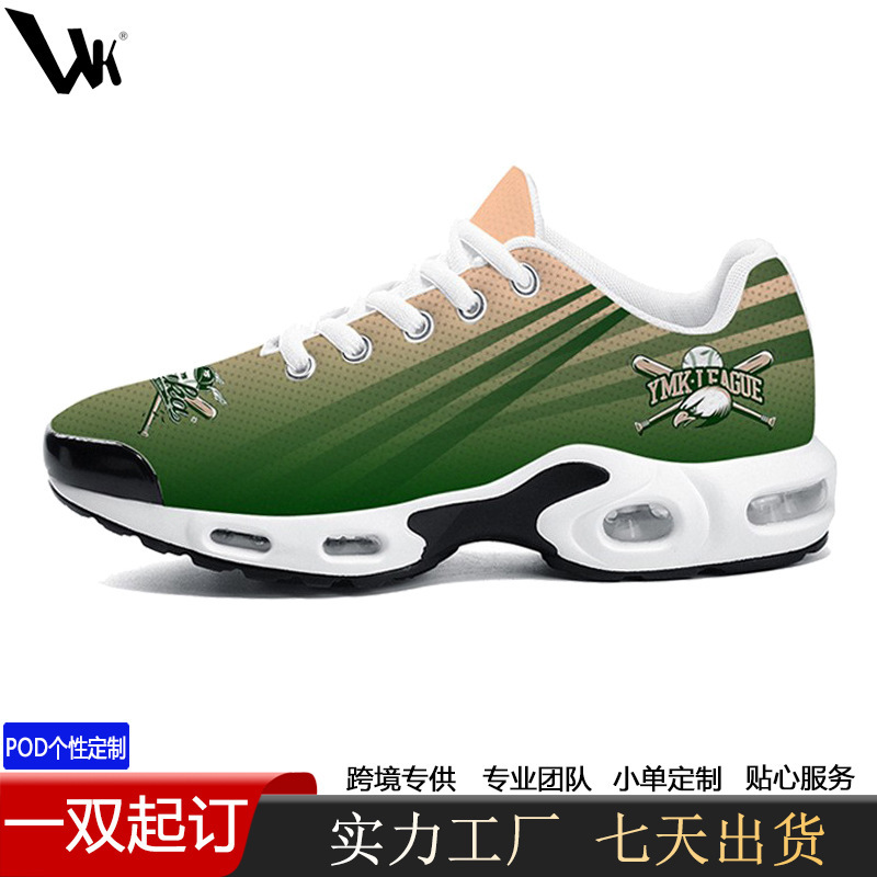 Cross-Border Custom-Made Couple Sneakers, Minimum Order of One Piece, Breathable Shoes, Casual Shoes, Soft-Soled Shock-Absorbing Running Shoes
