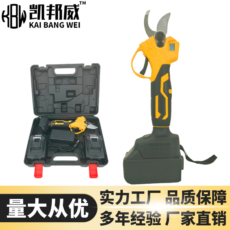 跨境电动工具锂电工具箱多功能无刷省力修枝剪套装园林工具批发
