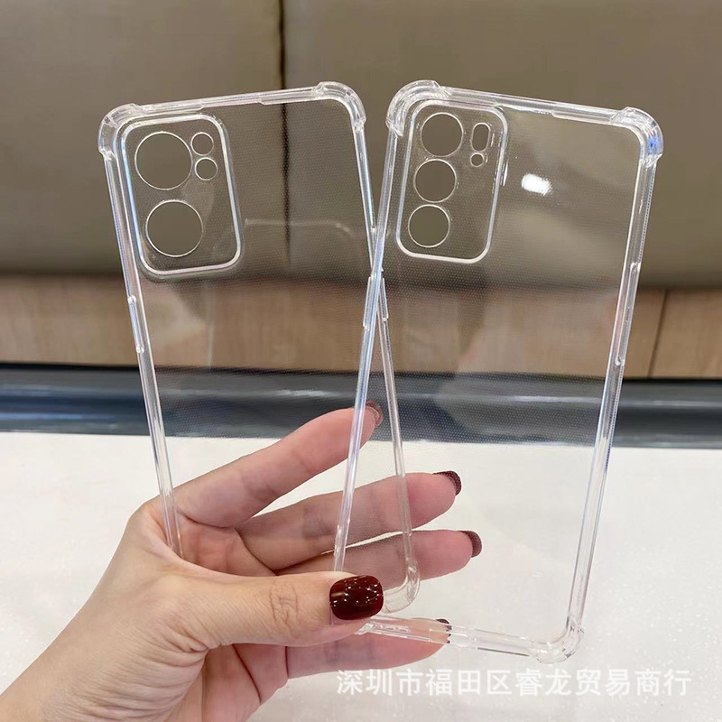 All-Inclusive Realme Mobile Phone Case Q3S Protective Cover Gt Transparent Soft Shell V20 Rubber Cover Anti-Fall C31 Suitable for C35 All-Inclusive Realme Mobile Phone Case Q3S Protective Cover Gt Transparent Soft Shell V20 Rubber Cover Anti-Fall C31 Suitable for C35