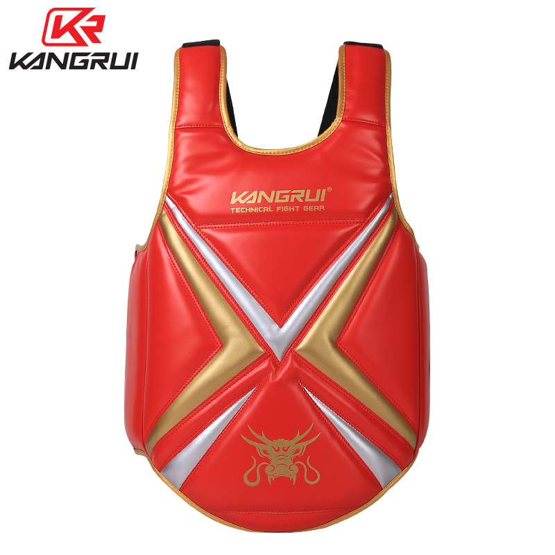 Boxing Sanda Protector de pecho Juego completo de entrenamiento de boxeo de Muay Thai para adultos y niños Protector de lucha Protector de pecho Protector de lucha