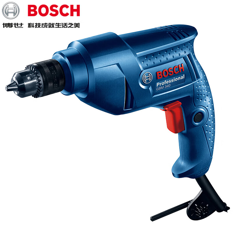 Bosch фонарик Diamond 220V домой интенсивный электрический отвертка доктор наук пистолет Drill GBM340/400 промышленность Электрический перенос