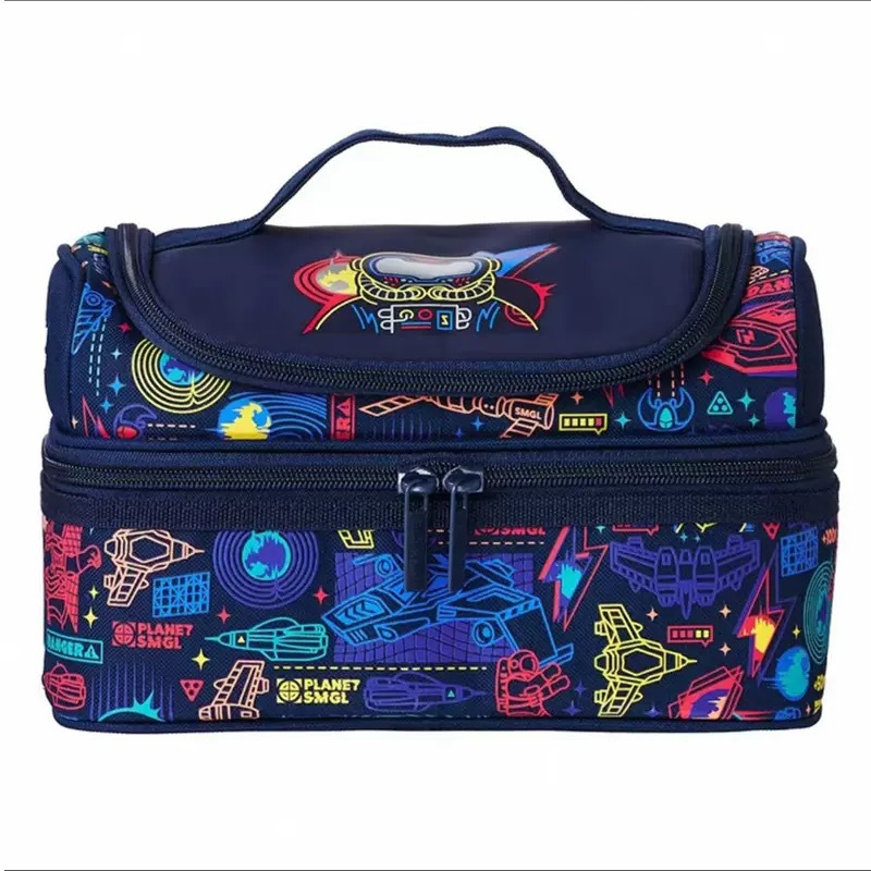 Australia smiggle aviones coloridos dibujos animados mochila de hombro para estudiantes de la escuela primaria paquete de bolsas de comidas bolígrafo nuevo