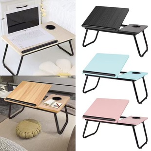 Folding Table, Adjustable Height Table, Office Desk, Computer Desk, Study Desk, Lazy Desk, Home Bed Table, Folding Small Table