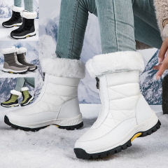 スノーブーツ 貿易 跨境 36-42 大きいサイズ 保温 厚手 綿靴 滑り止め 防寒 レディースブーツ 女性用 ハイカット綿靴