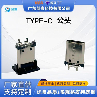 �S��ֱ�NTYPE-C 24PIN ��ʽ�NƬ���^ ���_��� H=11.112.1 ֱ��ʽ