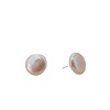 Copper capacious earrings from pearl, Amazon, 14 carat, light luxury style