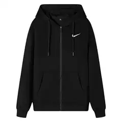 Sweatshirt Men's Spring and Autumn Zipper Cardigan Loose Sports Top Plus Velvet Pocket Jacket Men's Youth Solid Color Hoodie