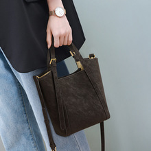 手提包包2026新款女包春夏真皮菜篮子斜挎包大容量单肩女包箱包