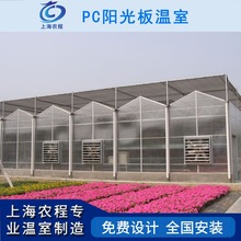 阳光温室花房 温室大棚骨架定制 联栋塑料大棚