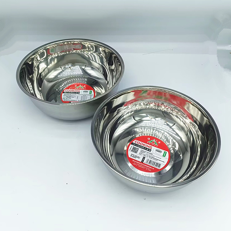 Weihua 05 deepened taste bowl, small rim, non-magnetic taste bowl, stainless steel thickened side dish bowl, thickened egg-beating bowl, kitchen dish bowl
