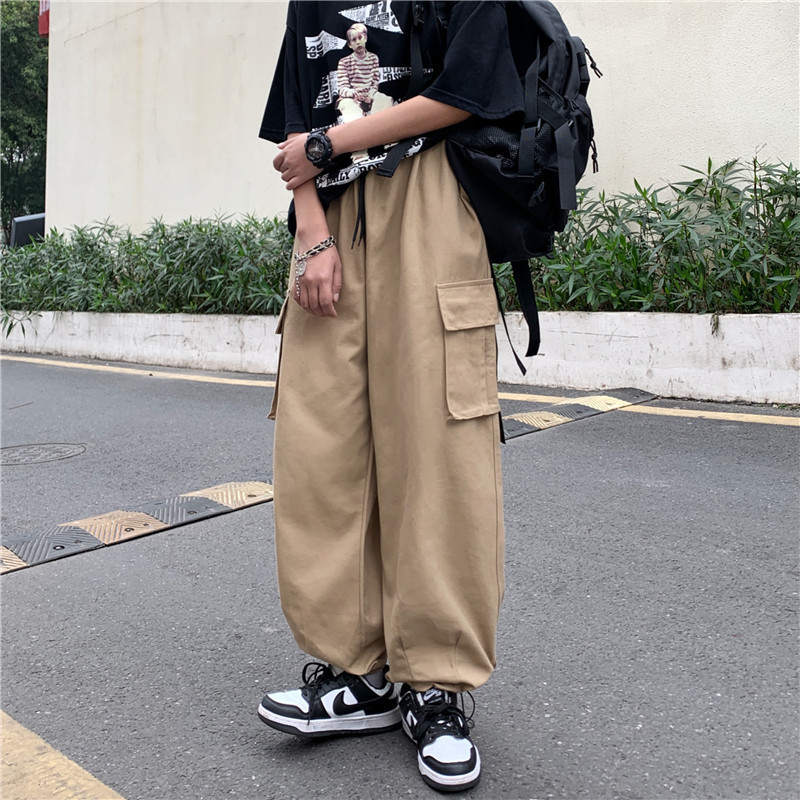 spring Japanese retro design trousers for leisure